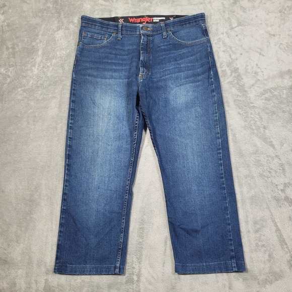 Wrangler Performance Series Mens Jeans 36x30 (Fits 36x25) Comfort Waist Denim - Picture 1 of 9